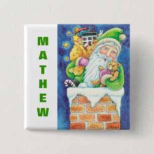 Personalise Christmas Stocking Buttons