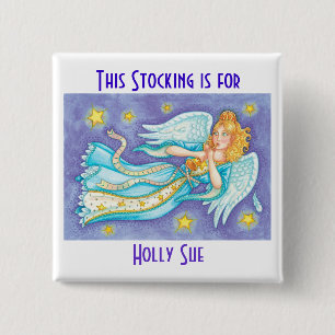 Personalise Christmas Stocking Buttons