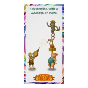 Personalise: Circus acts Poster