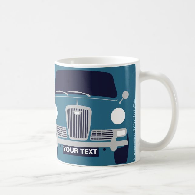 Personalise Classic Mini Wolseley Hornet mug (Right)