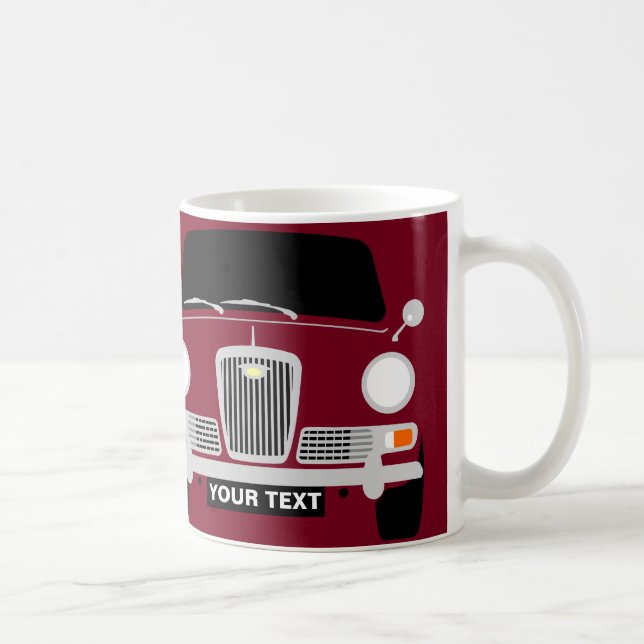 Personalise Classic Mini Wolseley Hornet mug (Right)