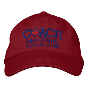 Personalise Coach Canada Cap Your Name Your Game!