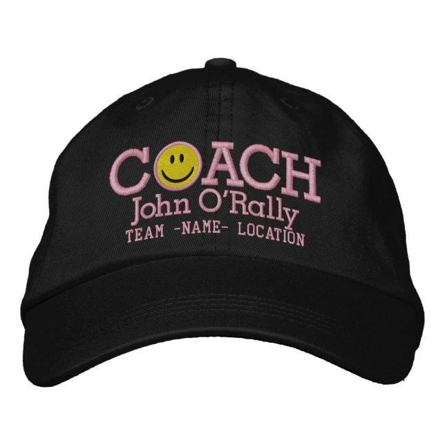 Personalise Coach Cap Your Name Your Game! (Front)