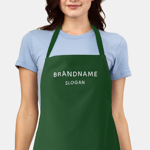 Personalise Company Name Employee Staff Apron