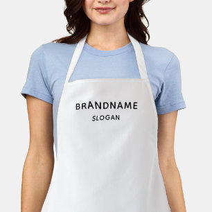 Personalise Company Name Employee Staff Apron