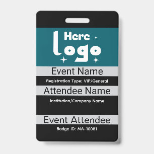 Personalise Conference Attendee Name ID Badge