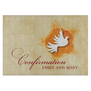 Personalise Confirmation Congratulations Gift Coll Cutting Board
