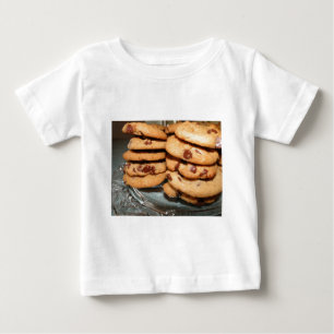 Personalise Cookies Dessert Chocolate Chip Sweets Baby T-Shirt