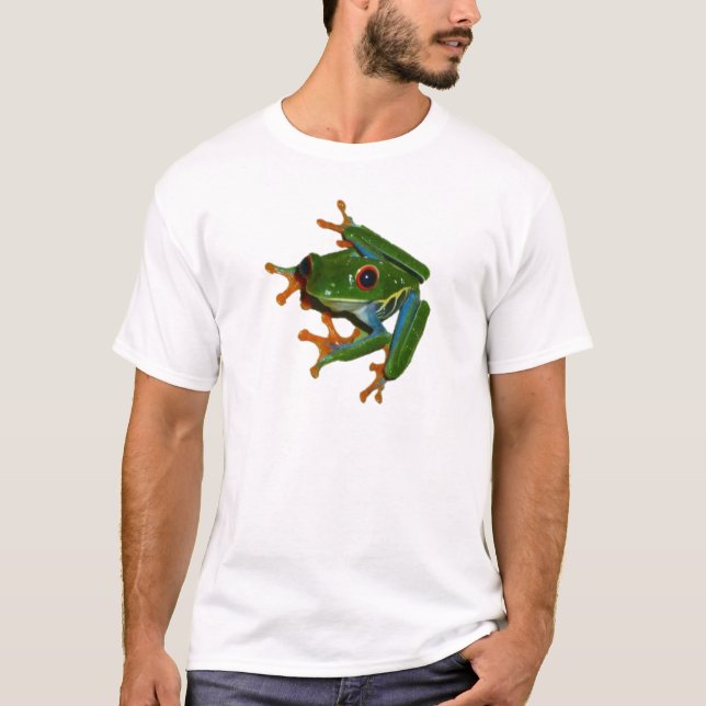 Personalise Costa Rica Red Eyed Frog T-Shirt (Front)