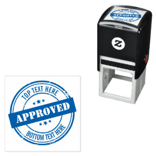 Personalise custom approved stamp