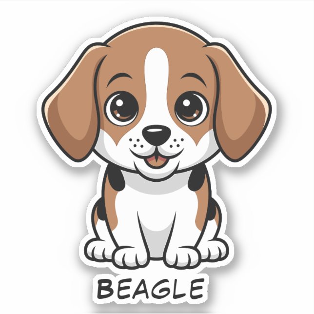 Personalise Custom Dog Name Beagle (Front)