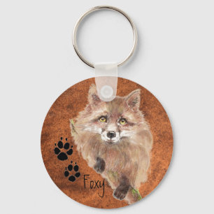 Personalise, Custom Foxy Keychain