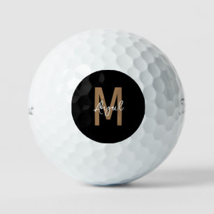 Personalise Custom Name Monogram Titleist Pro VI Golf Balls