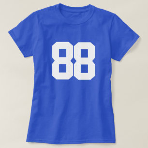 Personalise Custom Number Shirt Design 88