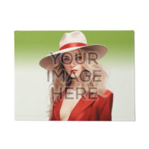 Personalise Custom Photo Area Rug Horizontal Image