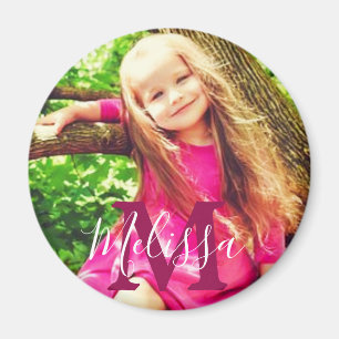 Personalise custom photo magnet