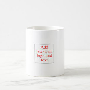 Personalise, Customise, Create Your Own, Template Coffee Mug