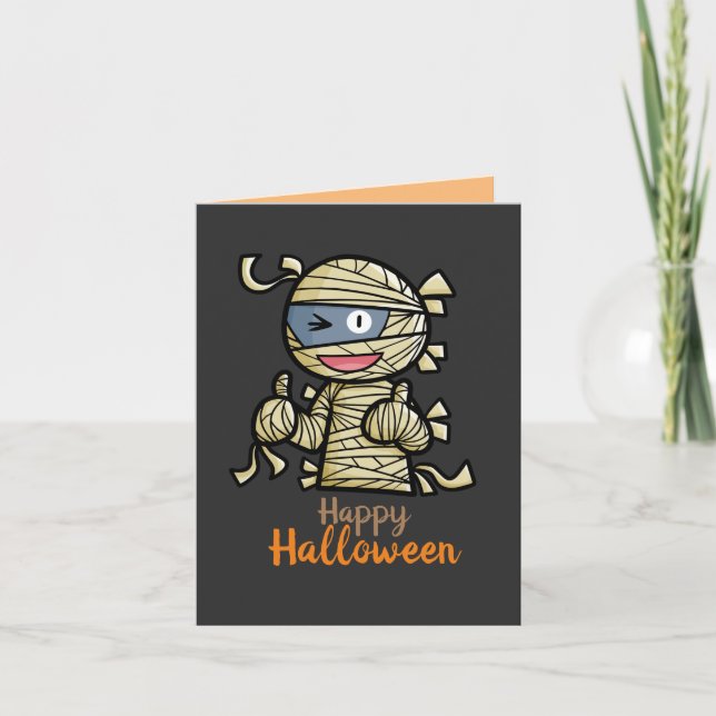 Personalise Cute Happy Mummy Invitation (Front)