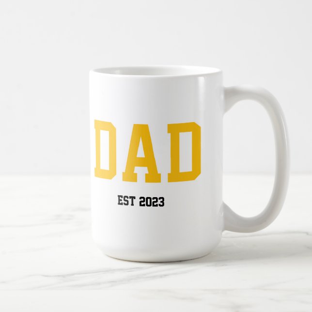 Personalise DAD est  Coffee Mug (Right)