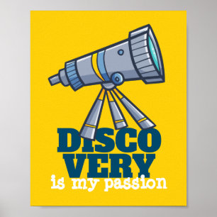 Personalise Discovery Passion Poster