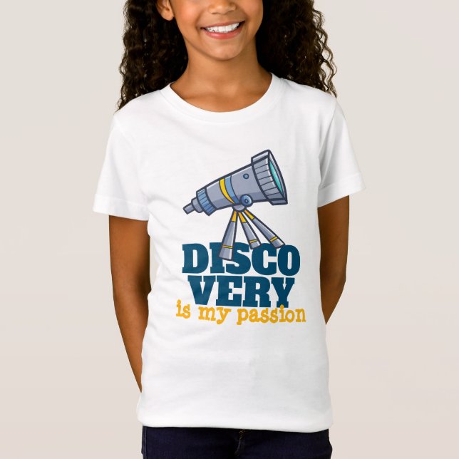 Personalise Discovery Passion T-Shirt (Front)