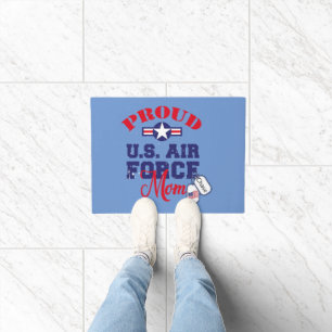 Personalise Dog Tag U.S. Air Force Mum Doormat