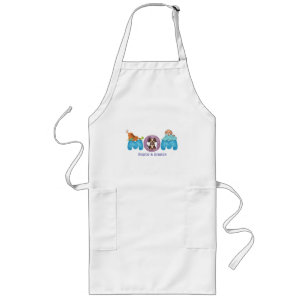 Personalise Doggie Mum Long Apron