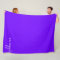 Personalise Electric Indigo Snuggle