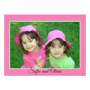 Personalise Enlargement Add Names Kids Photo Print