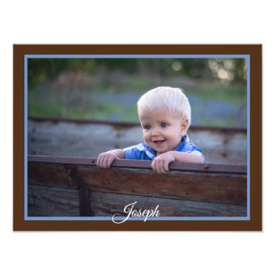 Personalise Enlargement Add Names Kids Photo Print