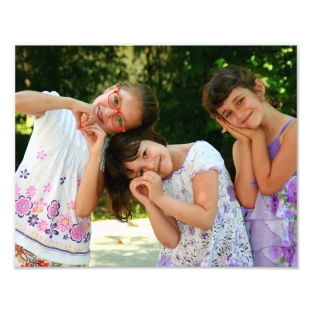 Personalise Enlargement High Resolution Quality Photo Print (Front)