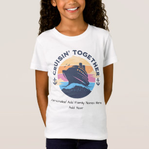 Personalise Family SUNSET Cruising T-Shirt