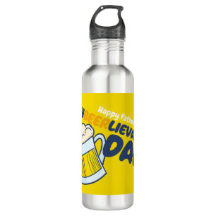 Personalise Father's Day Unbeerlievable Dad 710 Ml Water Bottle