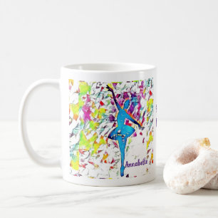 Personalise Forever Dance Ceramic Coffee Mug