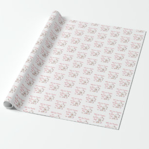 Personalise, From Group, Happy Nurses Day, Bird Wrapping Paper
