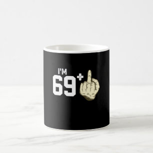 Personalise Funny Finger Costume Birthday Coffee Mug