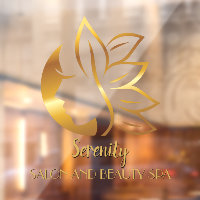 Personalise Gold Tint Women's Salon and Spa Shop 1