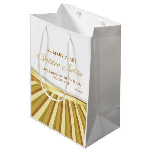 Personalise, Golden Jubilee of Religious Life Medium Gift Bag