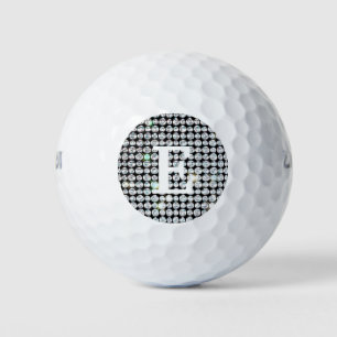 Personalise Golf Balls, white Diamond Balls