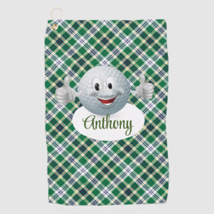 Personalise Golf Emoji  Towel
