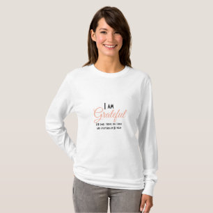 Personalise - Grateful for the small things, Big.. T-Shirt