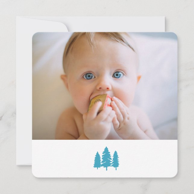 personalise happy birthday photo keepsake (Front)