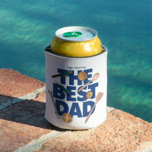 Personalise Happy Father's Day   The Best Dad Can Cooler