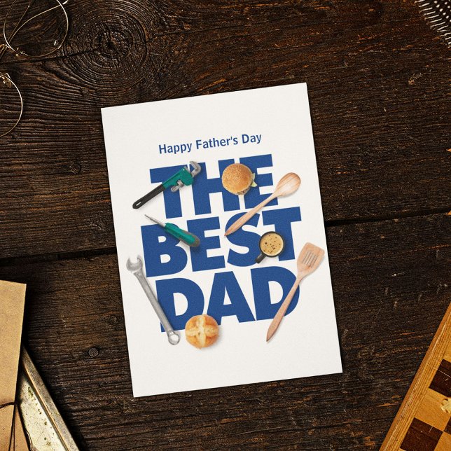 Personalise Happy Father's Day | The Best Dad Card (Creator Uploaded)