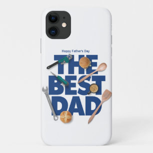 Personalise Happy Father's Day   The Best Dad iPhone 11 Case