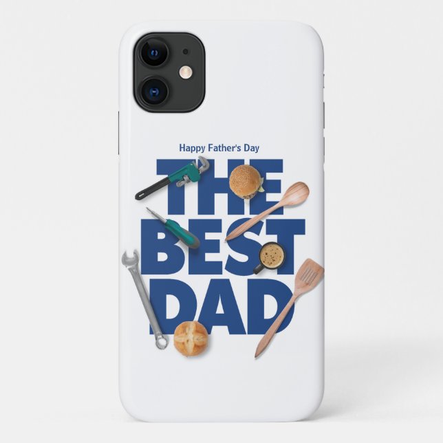 Personalise Happy Father's Day | The Best Dad Case-Mate iPhone Case (Back)
