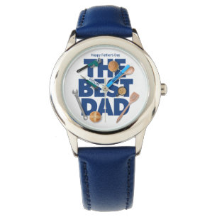 Personalise Happy Father's Day The Best Dad Watch