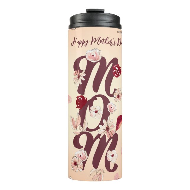 Personalise Happy Mother's Day Mum Thermal Tumbler (Front)
