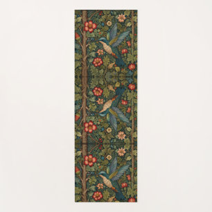 Personalise hummingbird romantic boho chic yoga mat