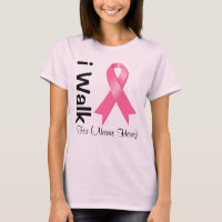 Personalise I Walk For Breast Cancer Awareness